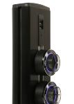 TT 1.0 - Two-sided electric column - Black - 4 x USB