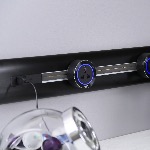International Premium Socket ITL3-L Black - Aluminium rim- Blue Led