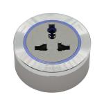 International Premium socket ITL3-L Titanium - Aluminium Rim - Blue Led