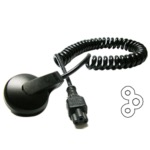 CCS5 Coiled Cordset Black