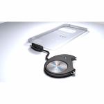 Qi1001 Wireless Charger + 1 Micro-USB Qi2001 Receiver